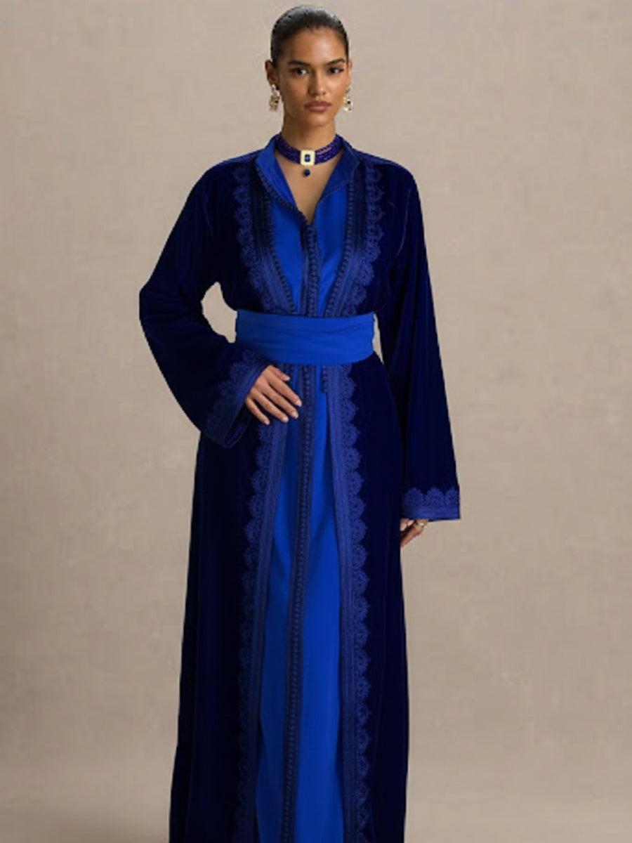 Caftan Velour - Caftania Paris