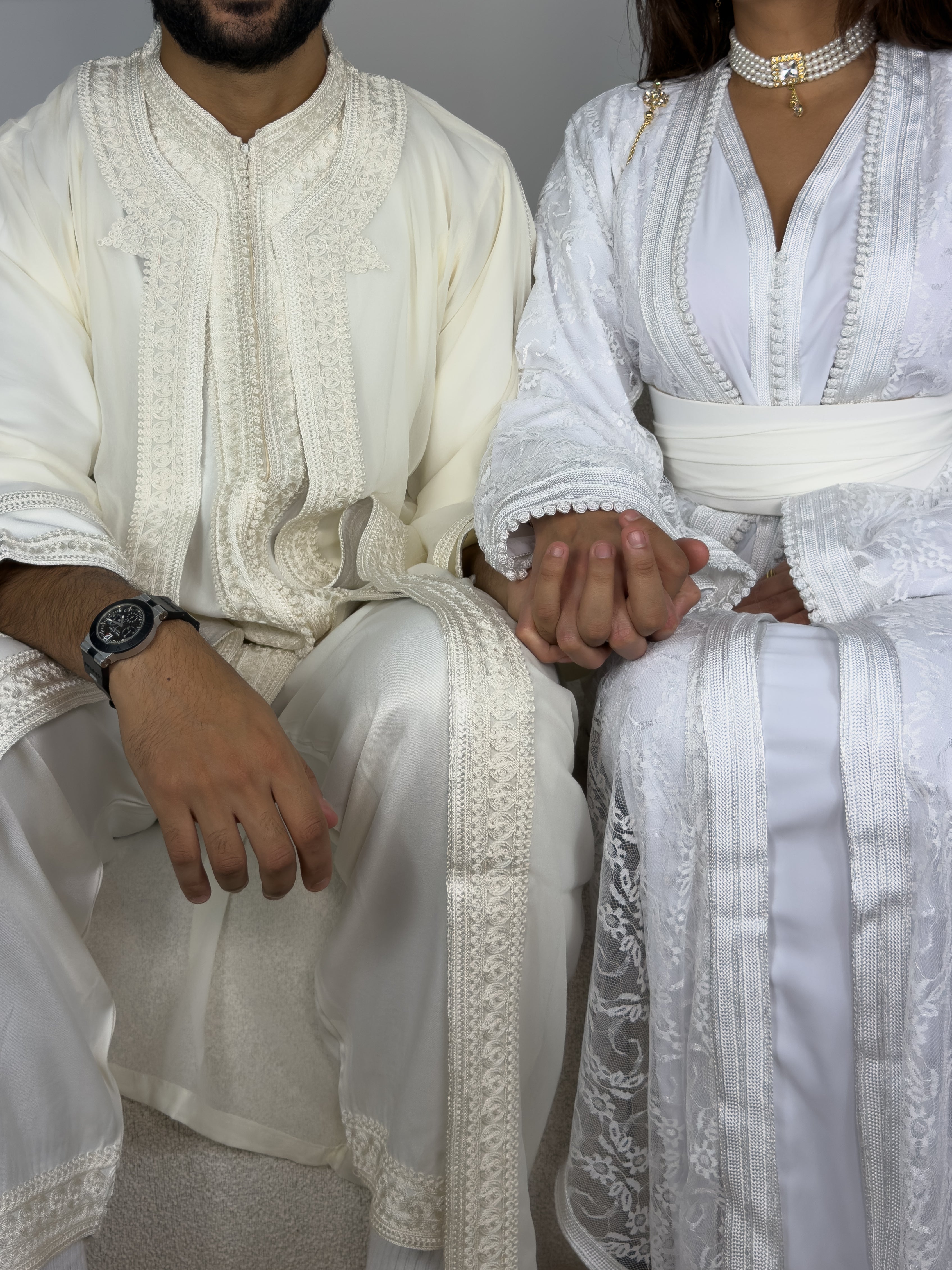 Caftan Mariage Blanc Moderne