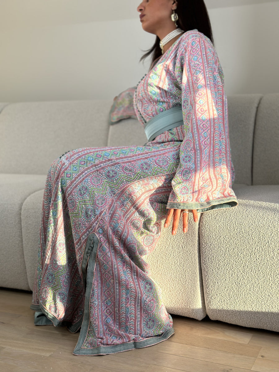 Caftan Marocain Traditionnel - Caftania Paris
