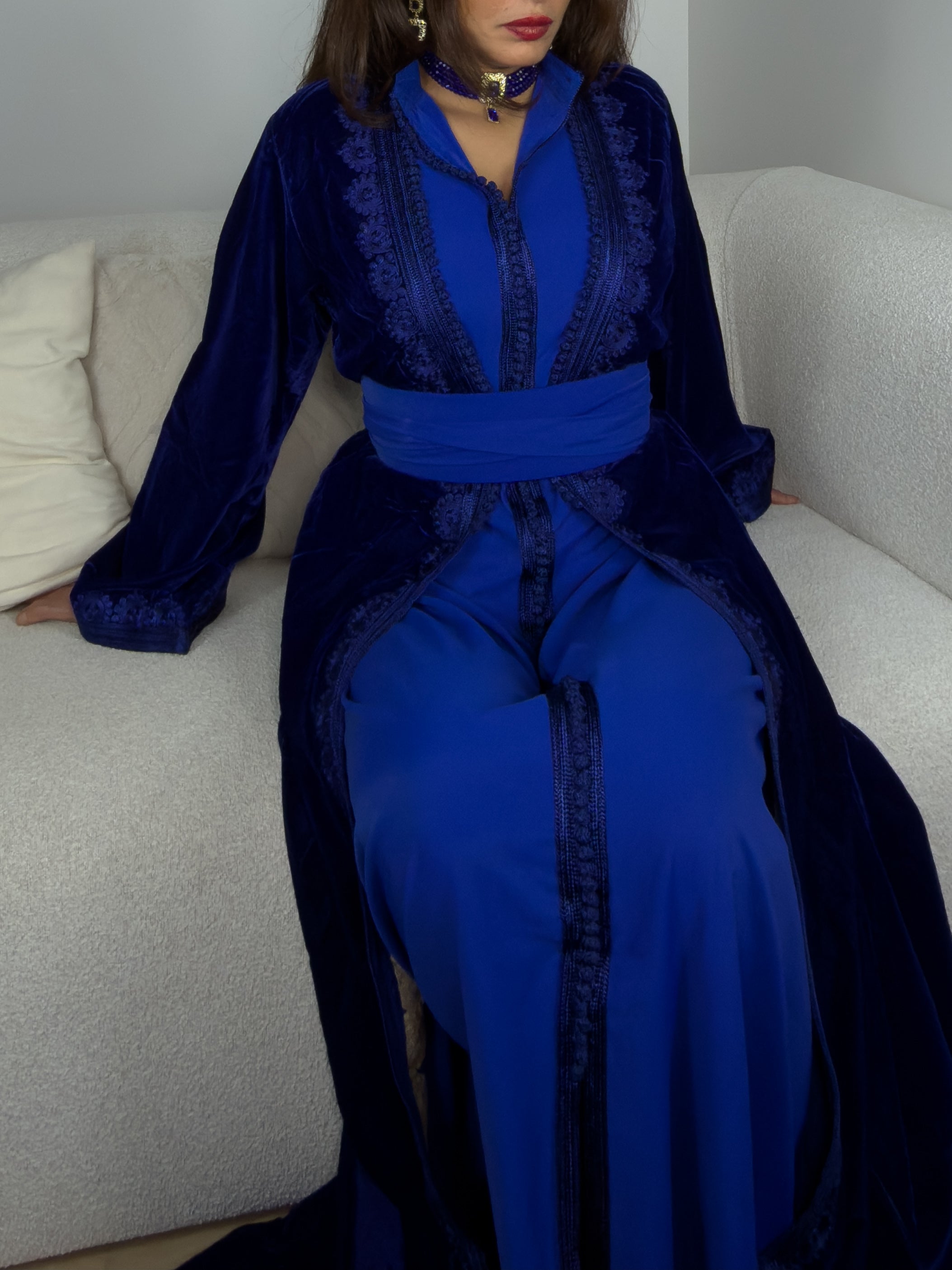 Caftan Velour - Caftania Paris