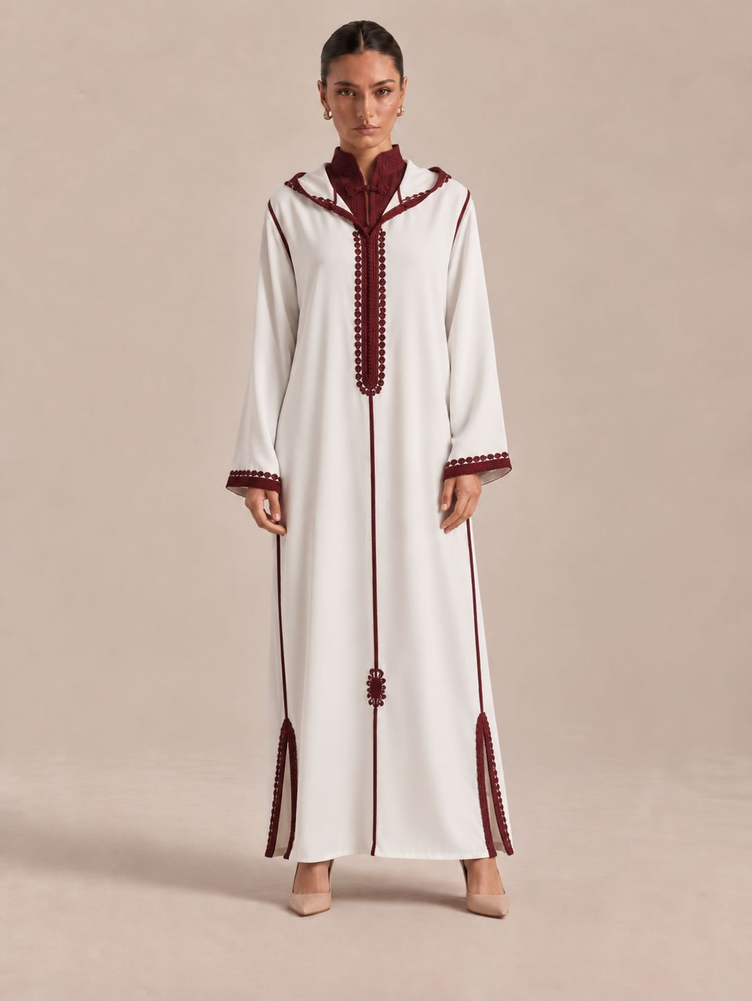 Djellaba Marocaine Traditionnelle | Caftania Paris