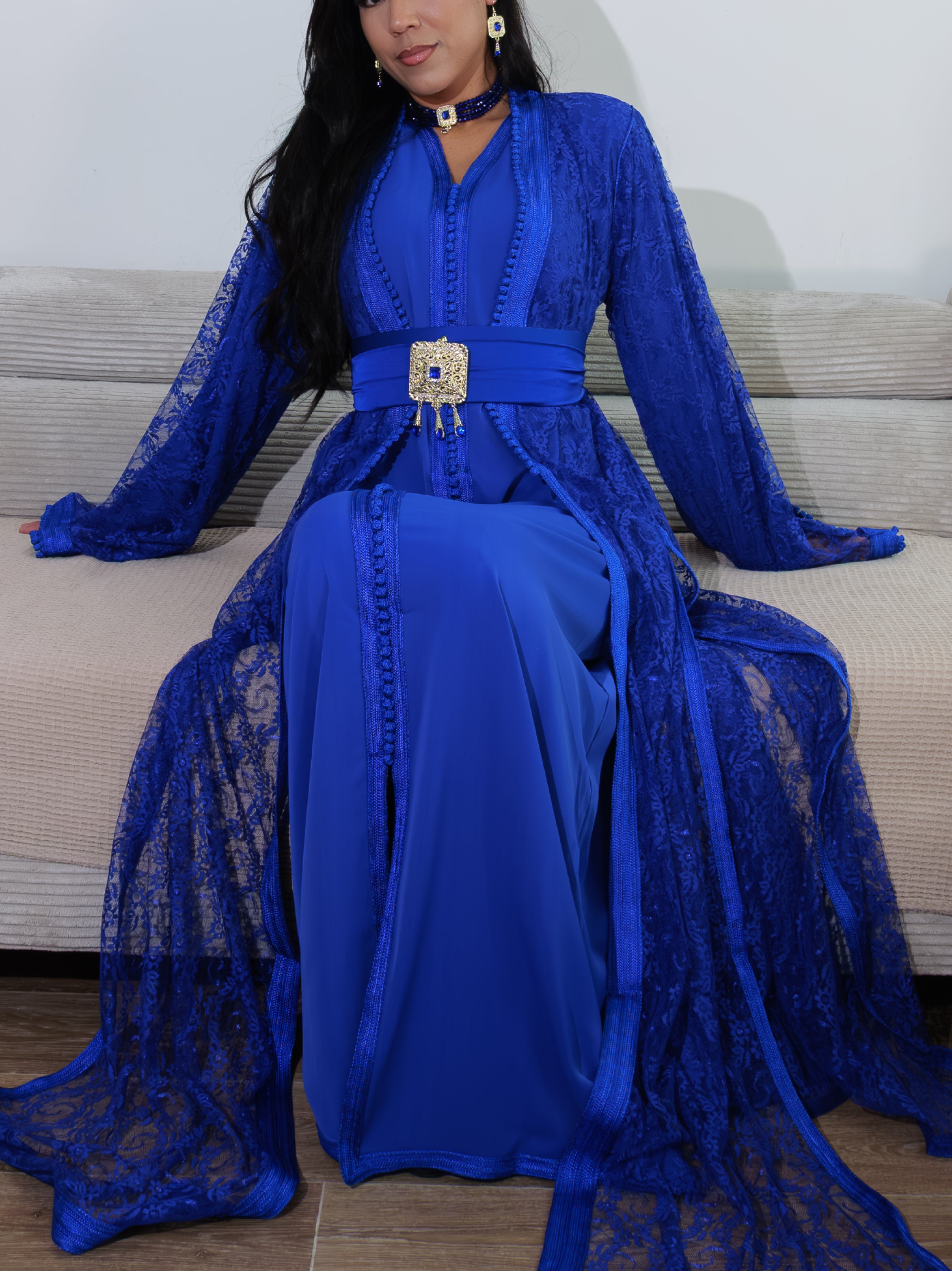 Caftan Dentelle - Caftania Paris