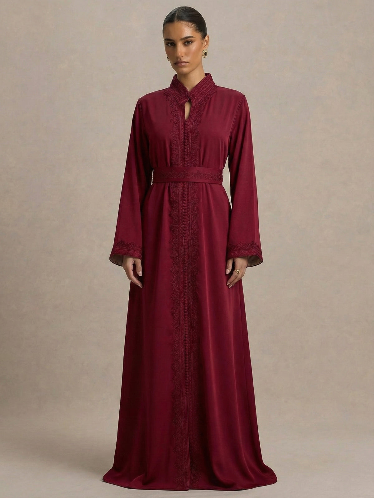 Caftan Mariée Rouge - Caftania Paris