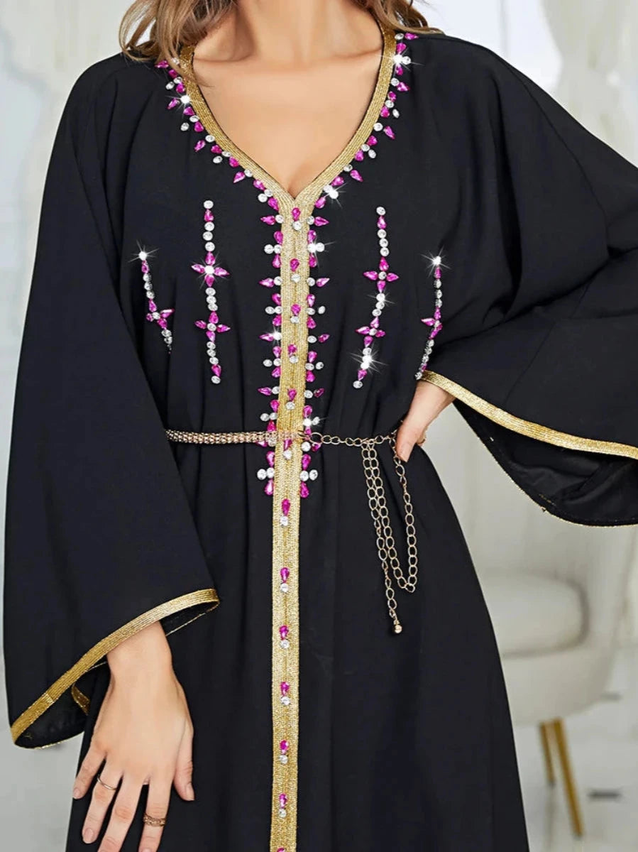 Caftan Mariage Noir - Caftania Paris