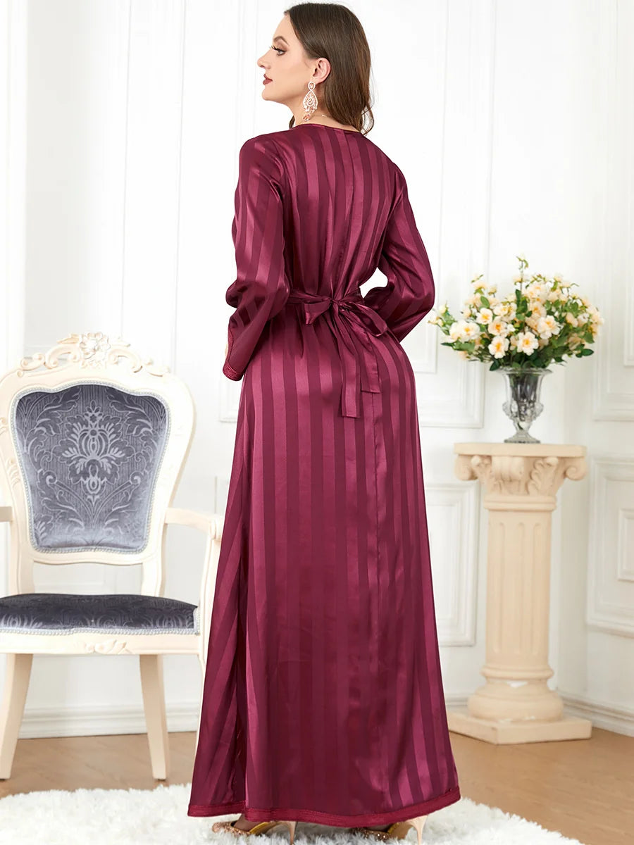 Caftan Marocain Rouge - Caftania Paris