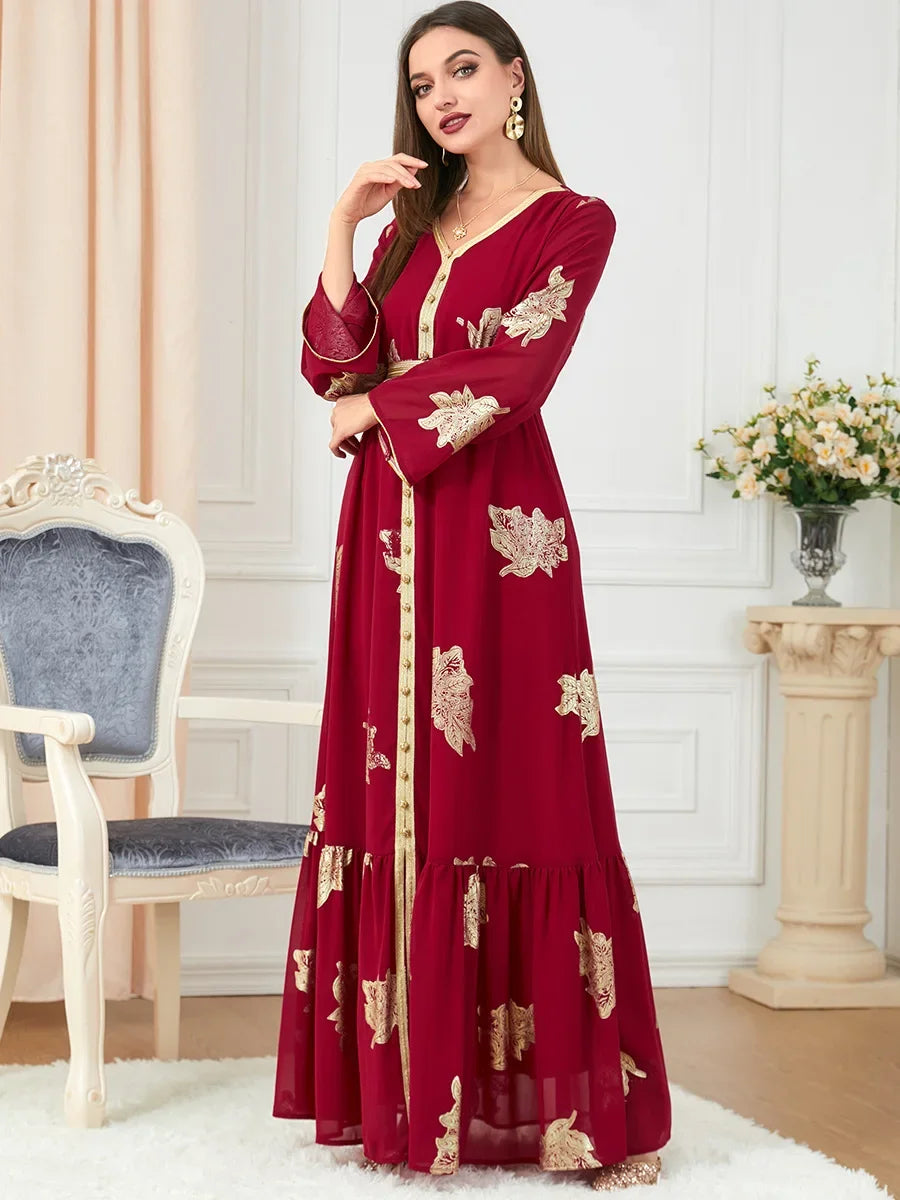 Caftan Rouge Mariage - Caftania Paris