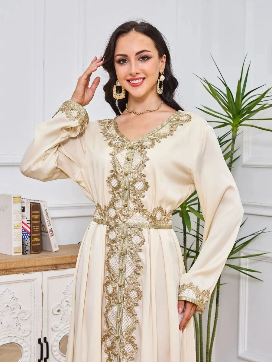 Caftan Robe Blanche - Caftania Paris