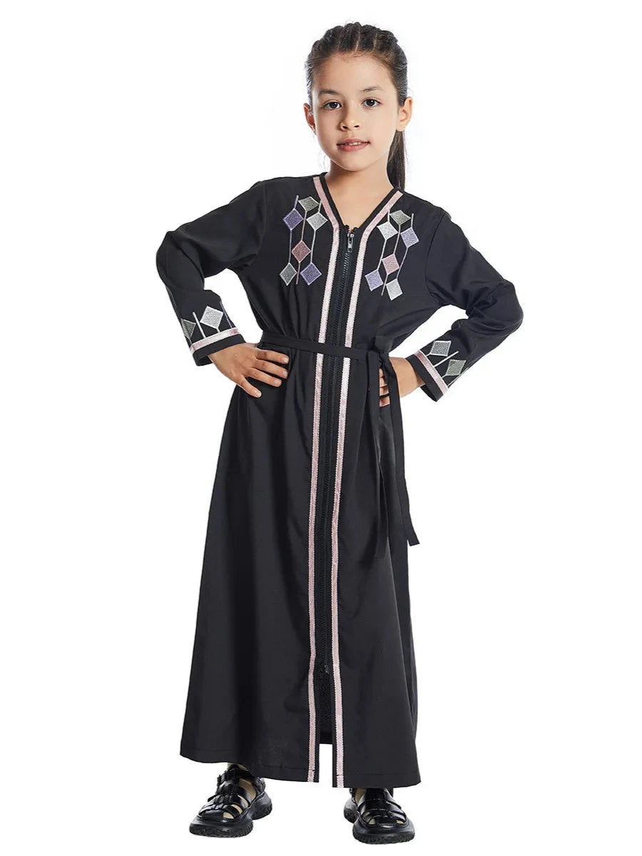 Caftan Petite Caftan Marocain Pour Fillette HOT Maroc Abaya Fille