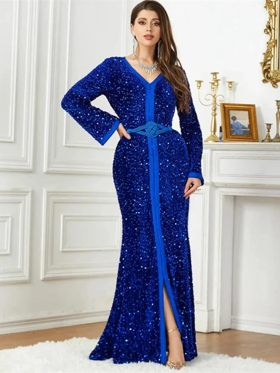 Caftan Velour - Caftania Paris