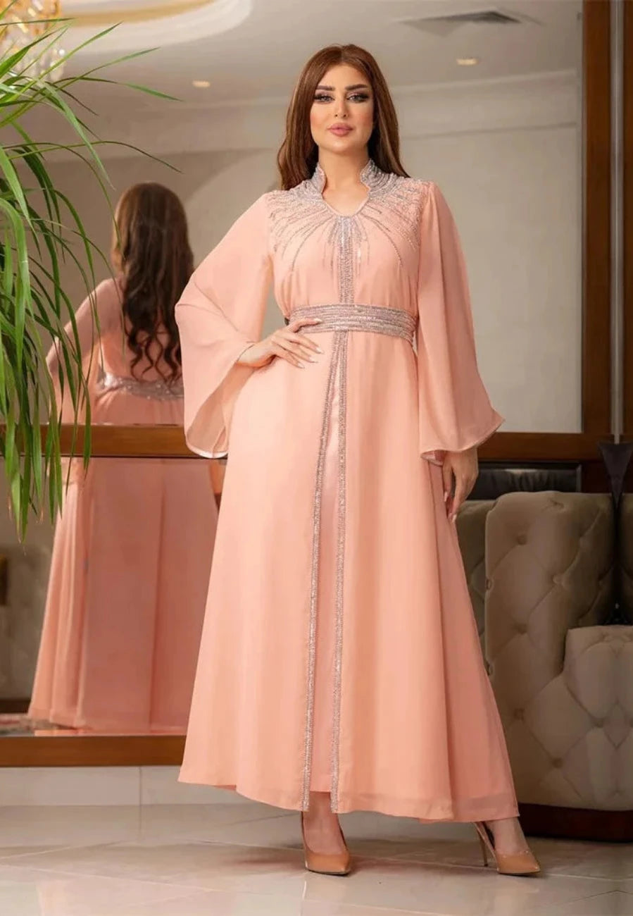 Caftan Court Marocain - Caftania Paris