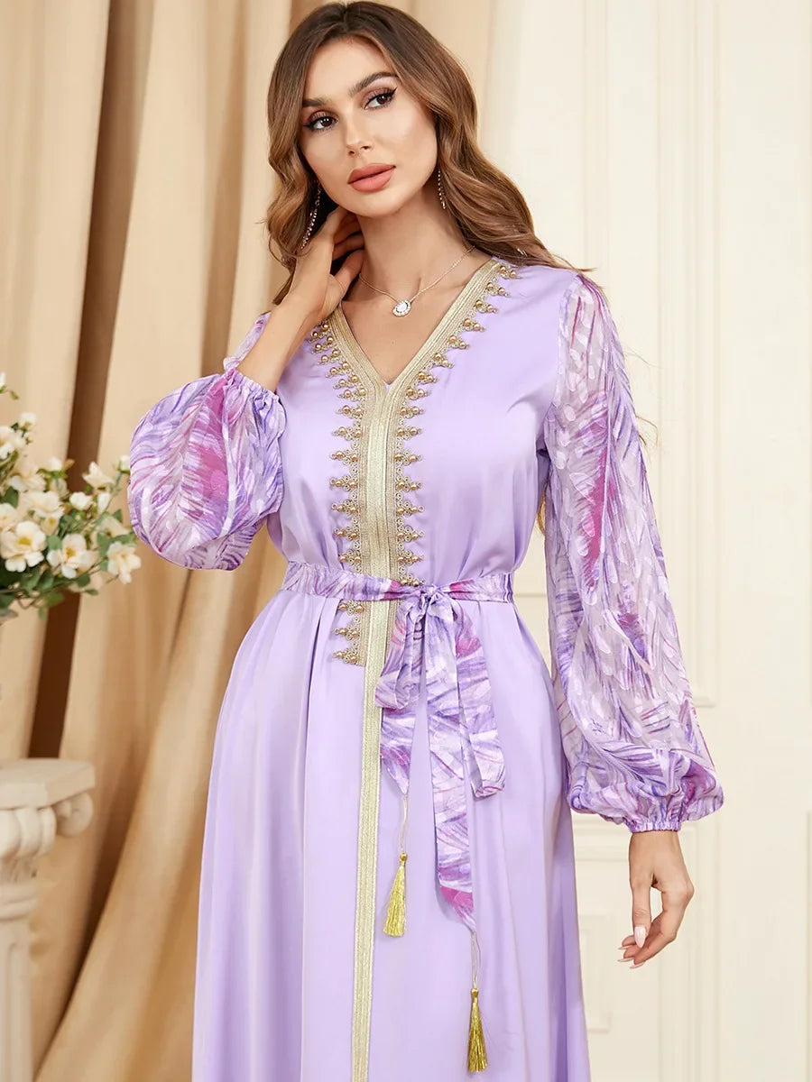 Caftan en Brocard - Caftania Paris