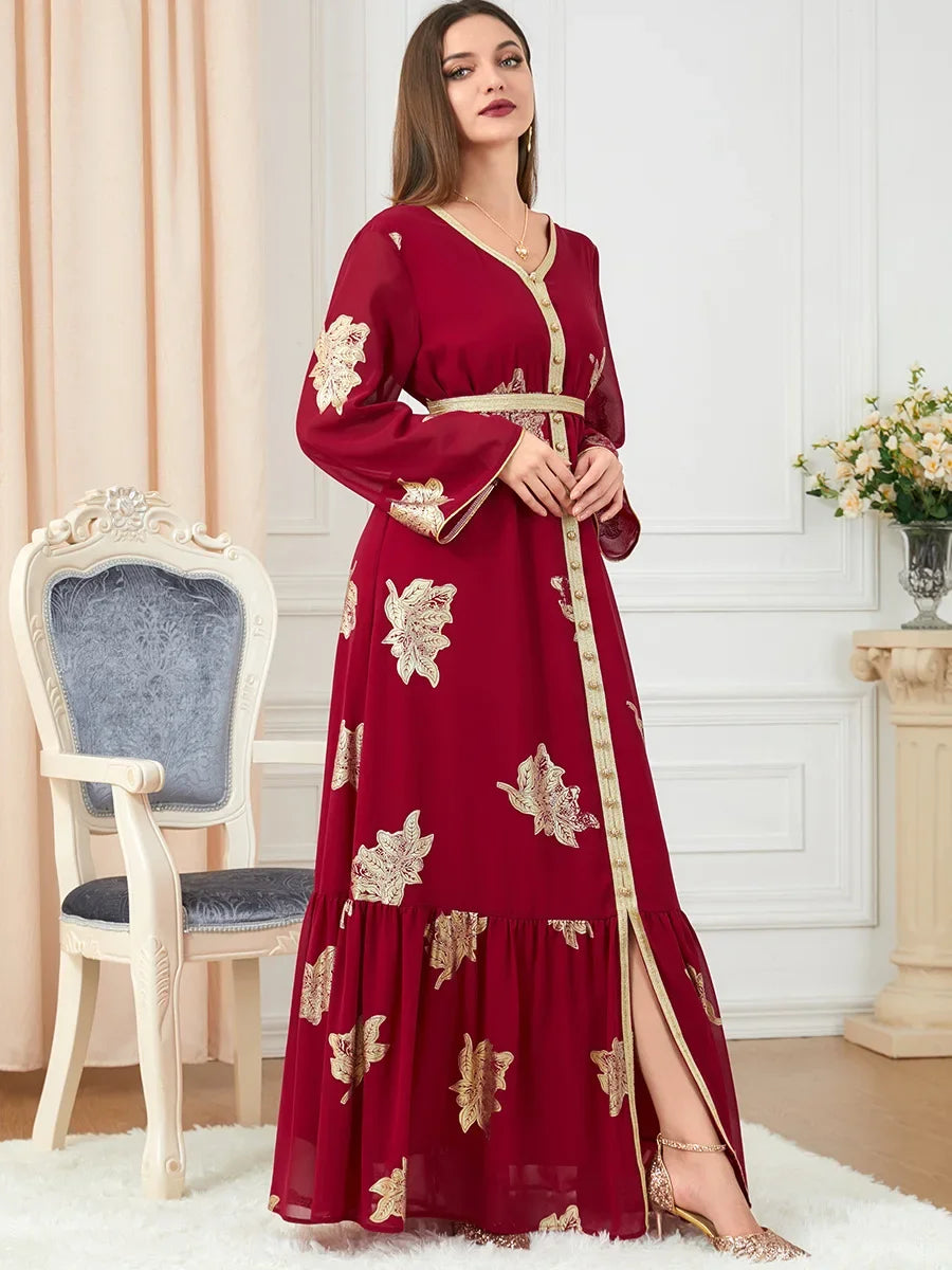 Caftan Rouge Mariage - Caftania Paris