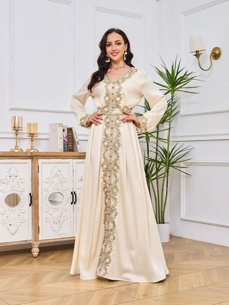 Caftan Robe Blanche - Caftania Paris