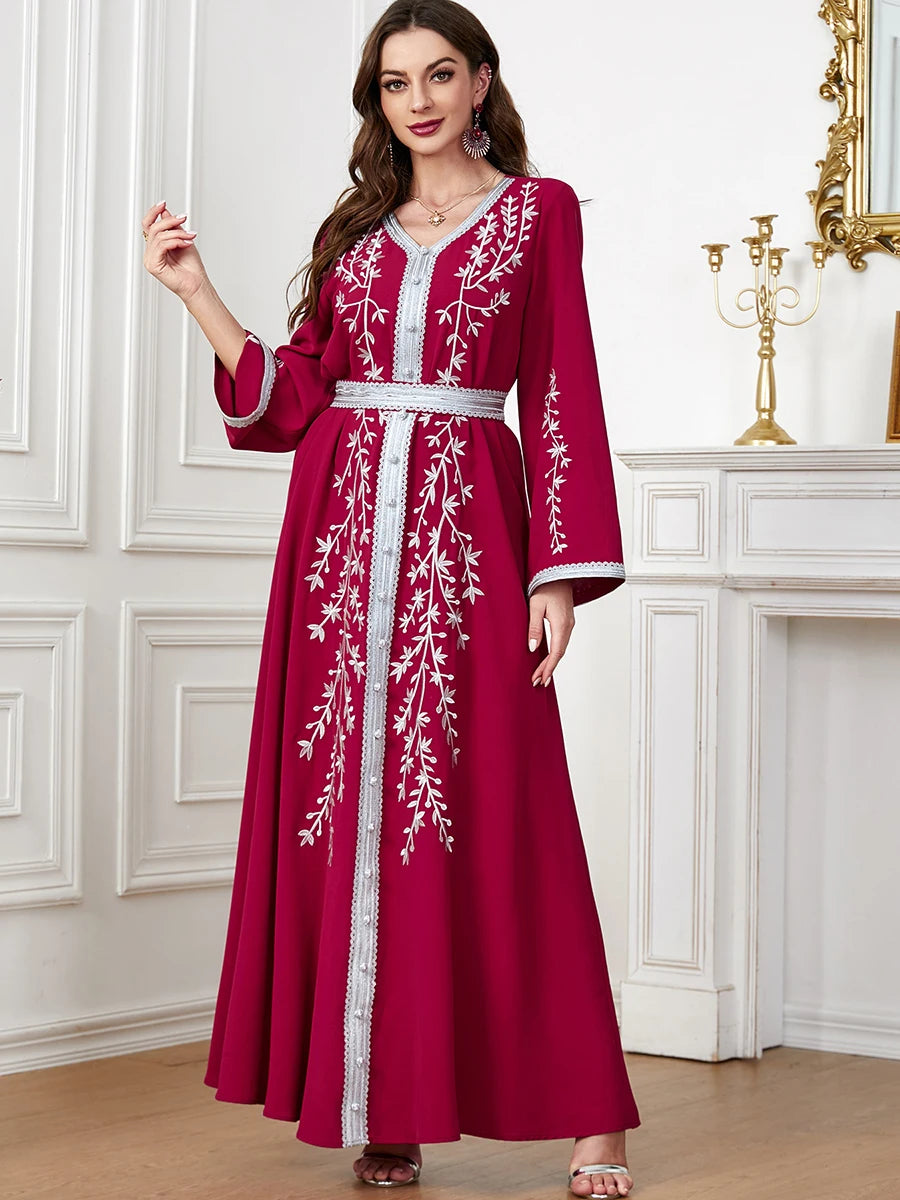 Caftan Bordeaux - Caftania Paris