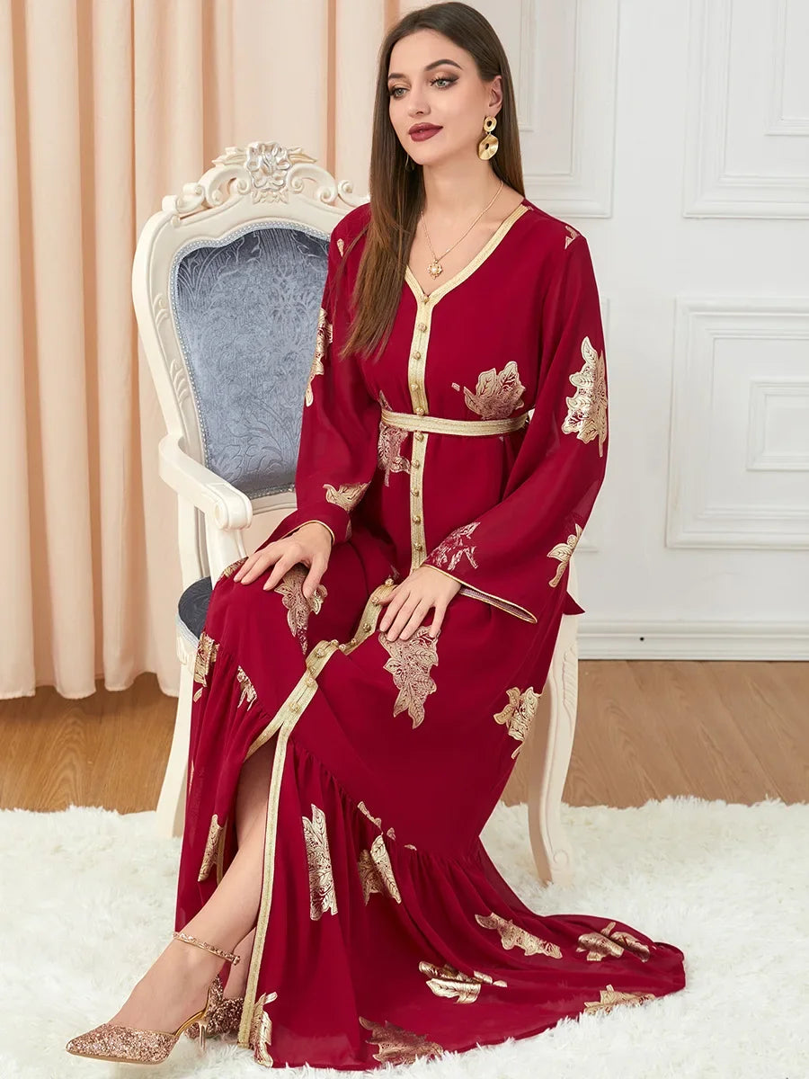 Caftan Rouge Mariage - Caftania Paris