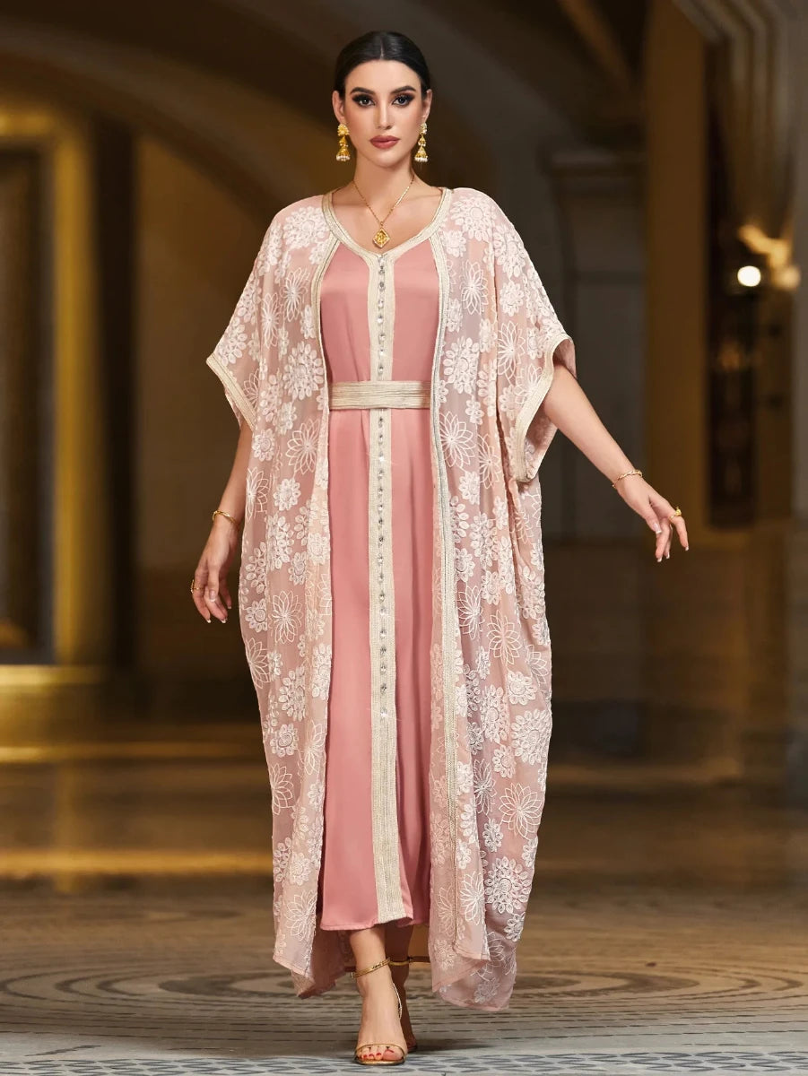 Caftan Satin de Soie - Caftania Paris