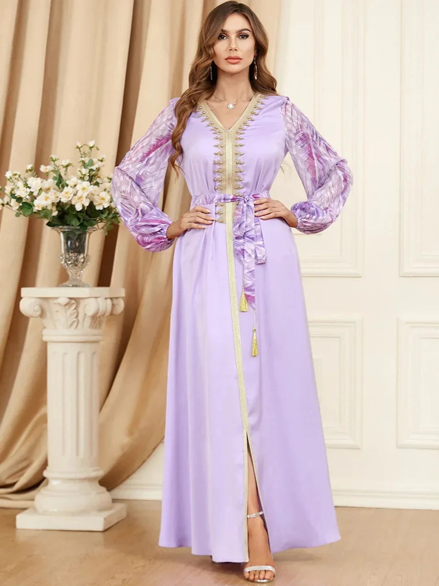 Caftan en Brocard - Caftania Paris