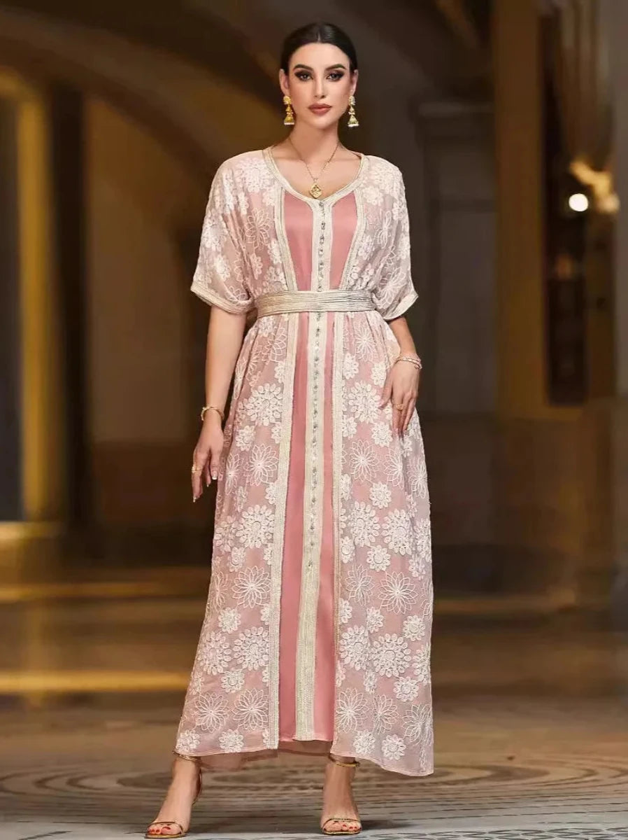 Caftan Satin de Soie - Caftania Paris