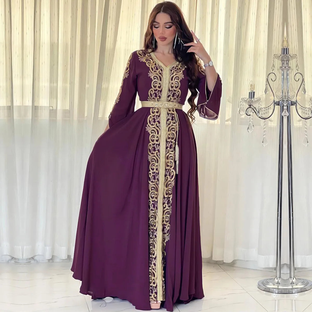 Caftan Algerien Ancien - Caftania Paris