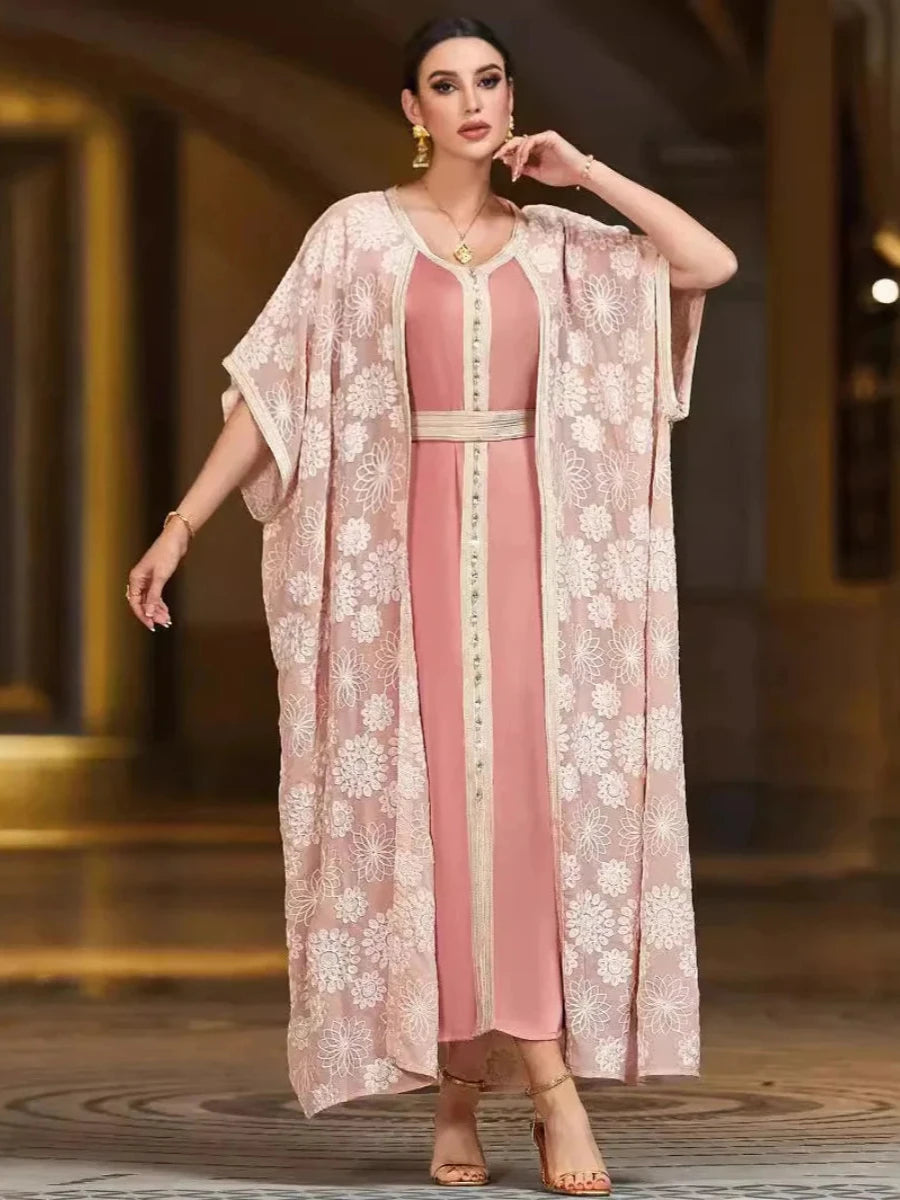 Caftan Satin de Soie - Caftania Paris