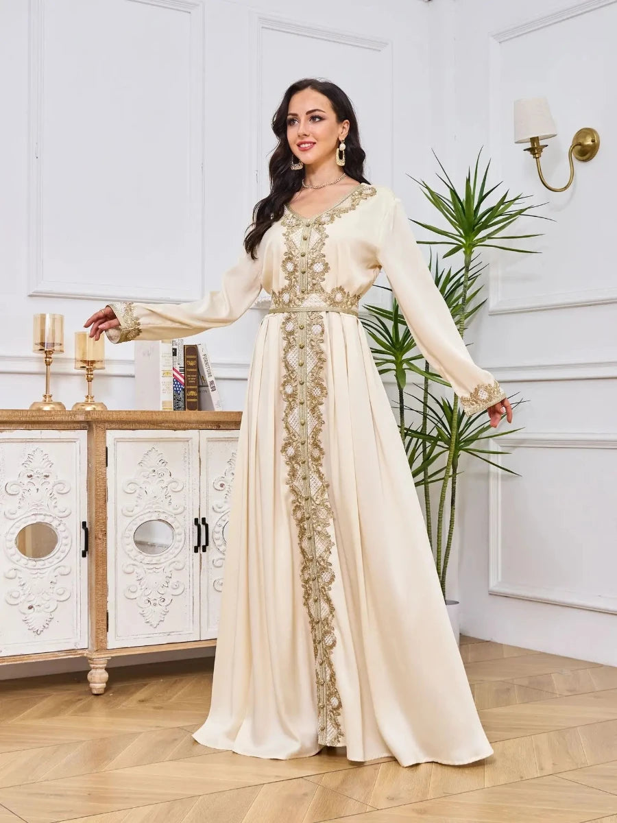 Caftan Robe Blanche - Caftania Paris