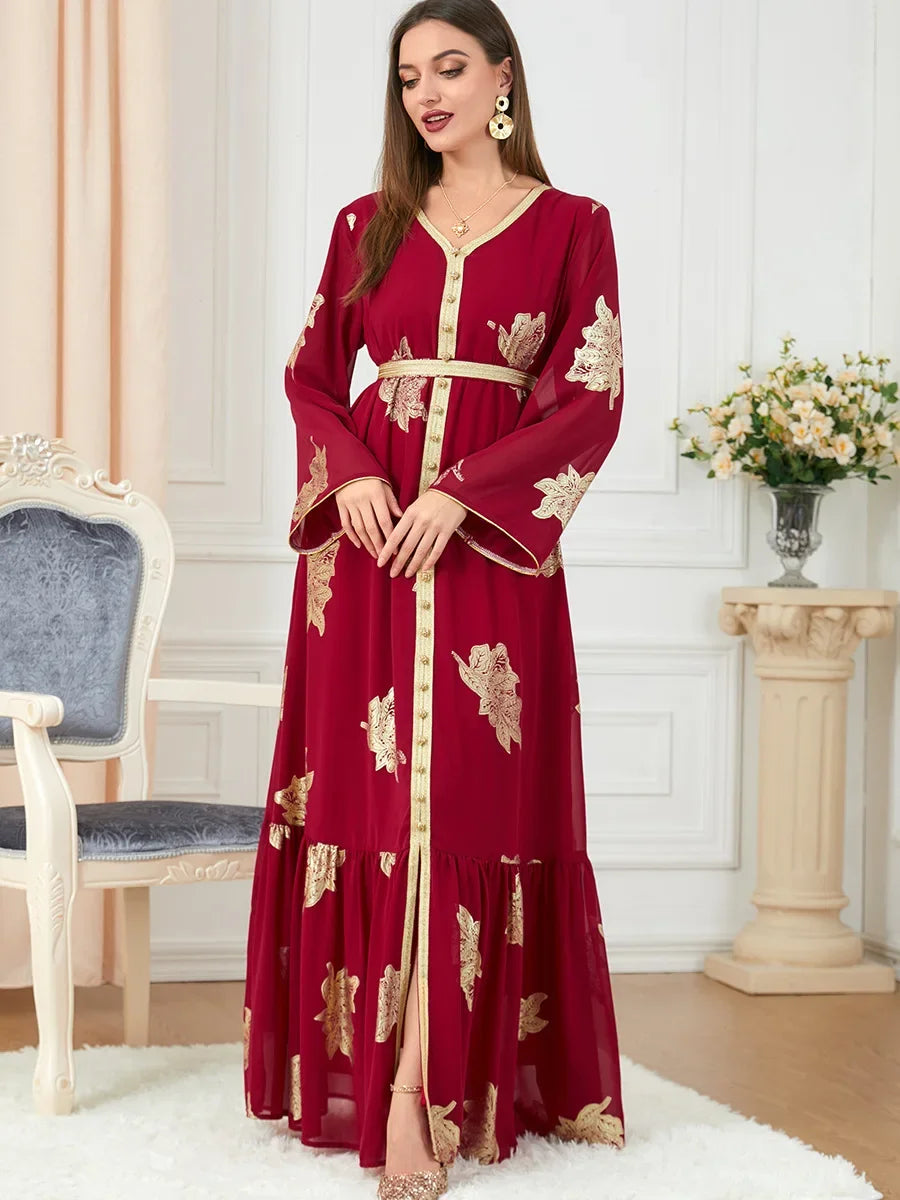 Caftan Rouge Mariage - Caftania Paris