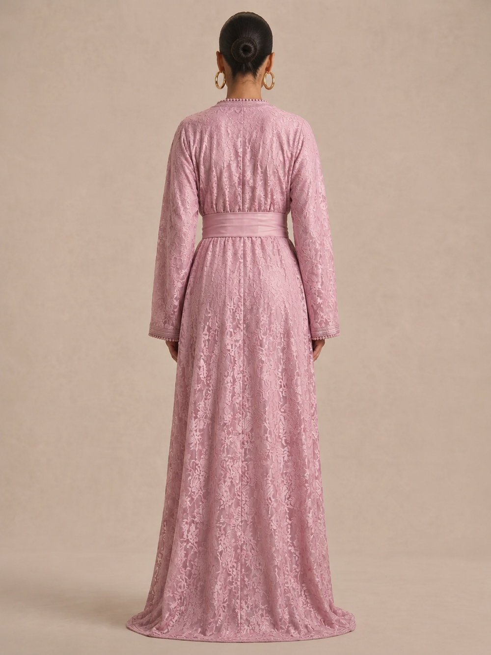 Ceinture assortie offerte avec ce caftan