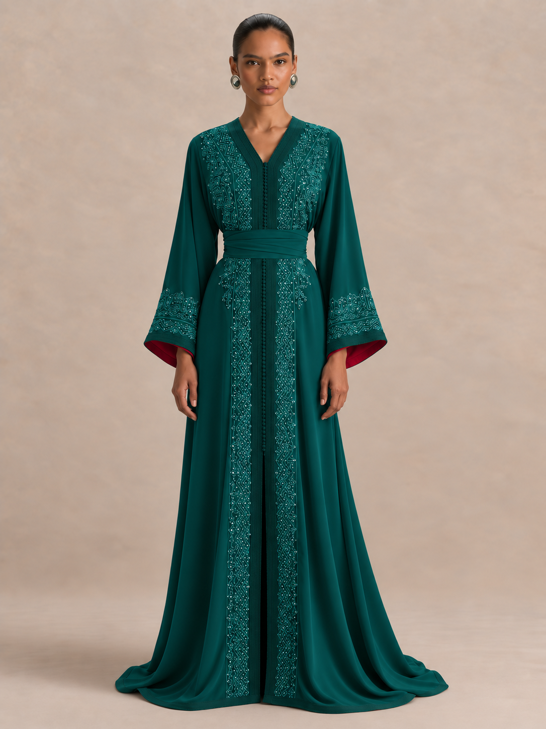 Caftan Mariage Vert