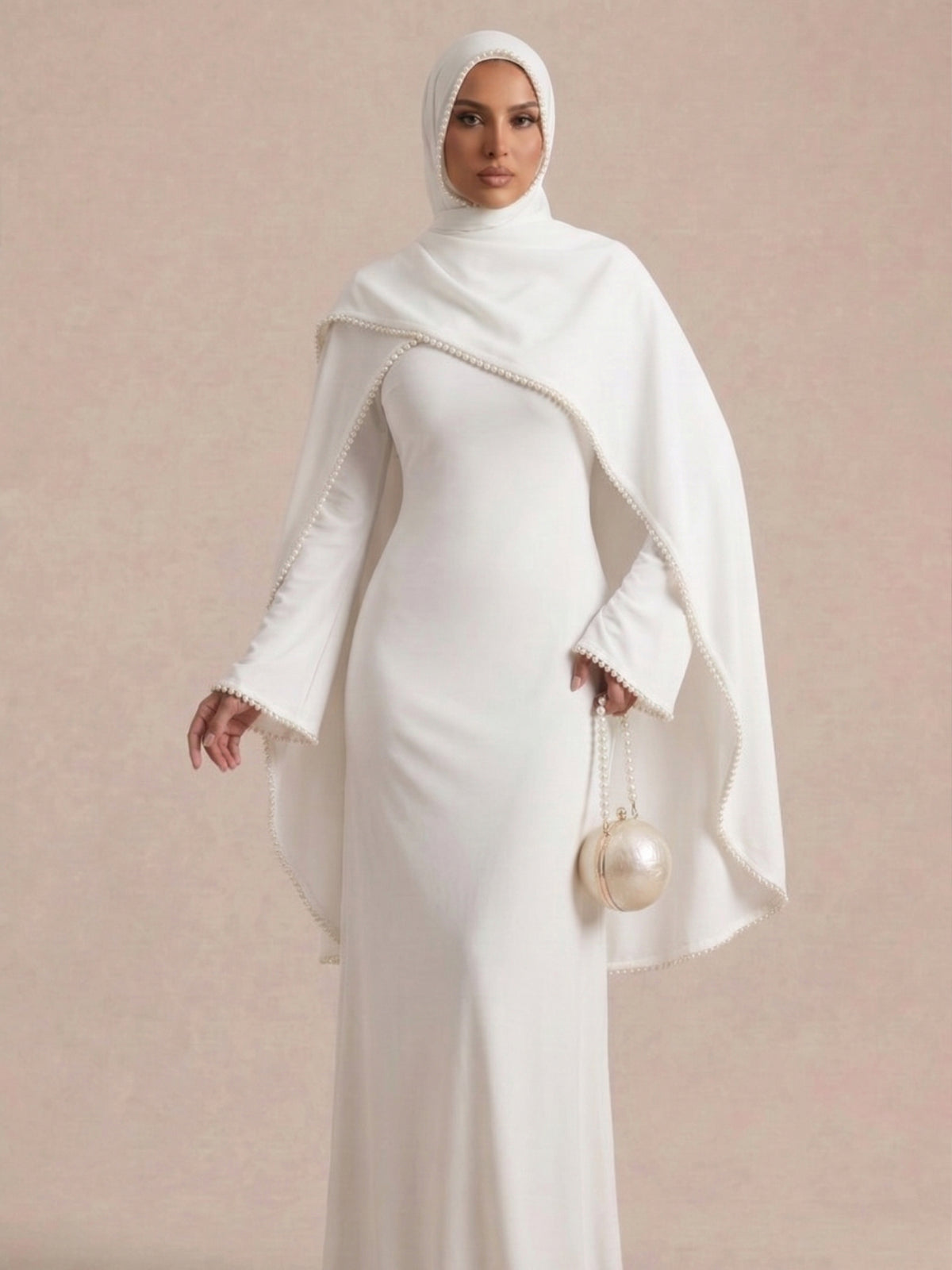 Abaya Blanche Mariage
