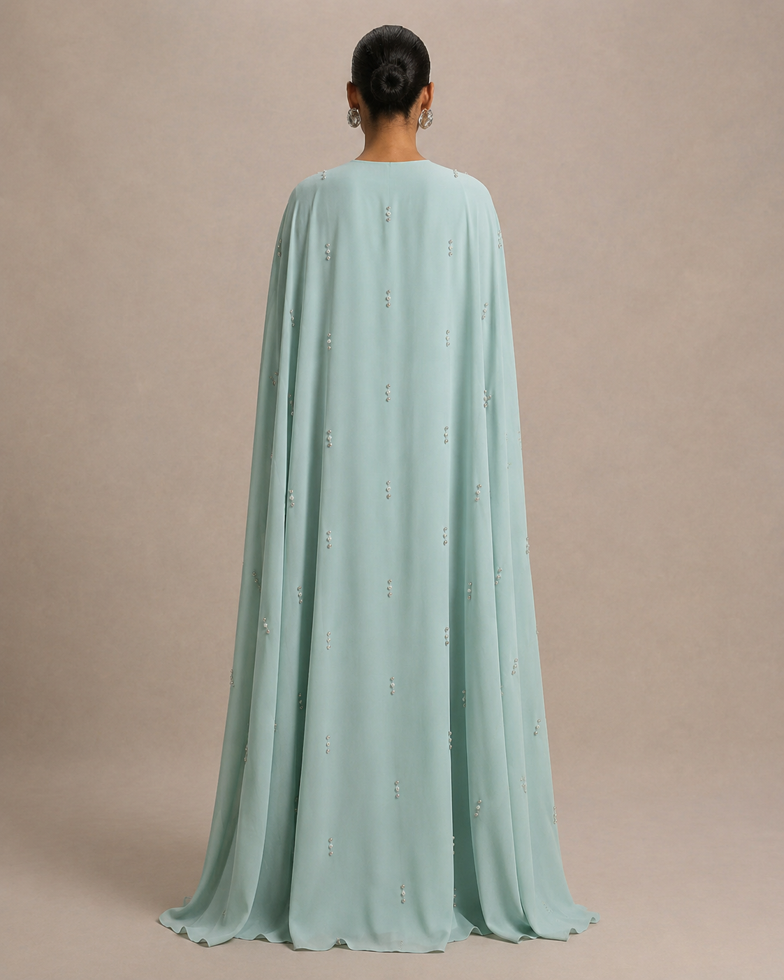 Abaya Vert D'Eau