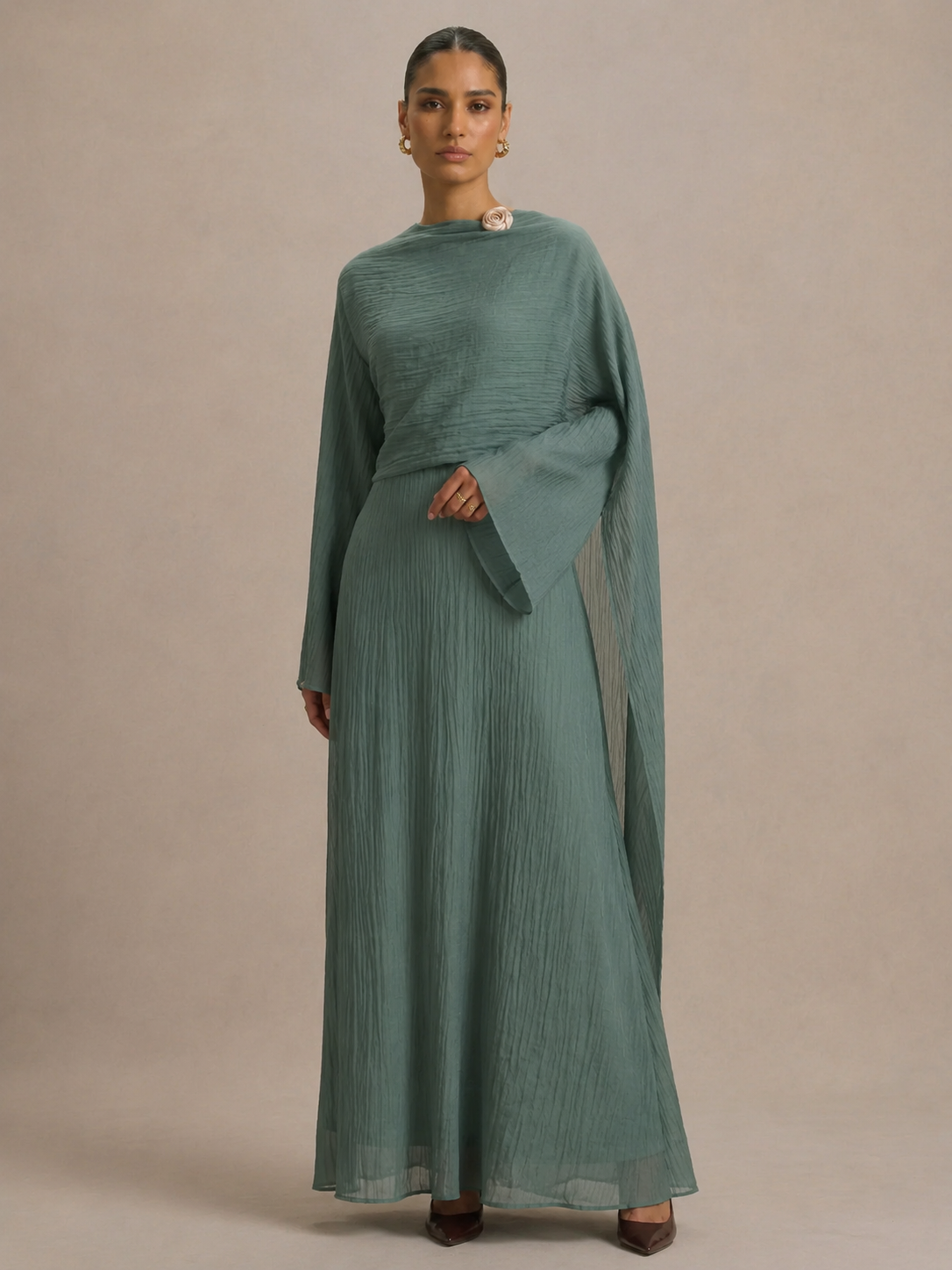 Abaya verde