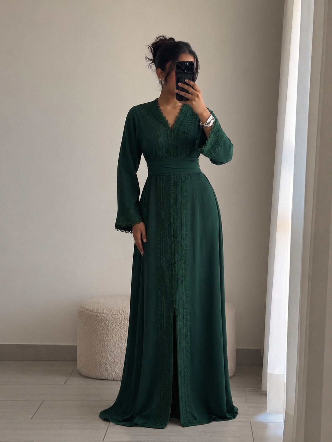 Caftan Marocain Vert