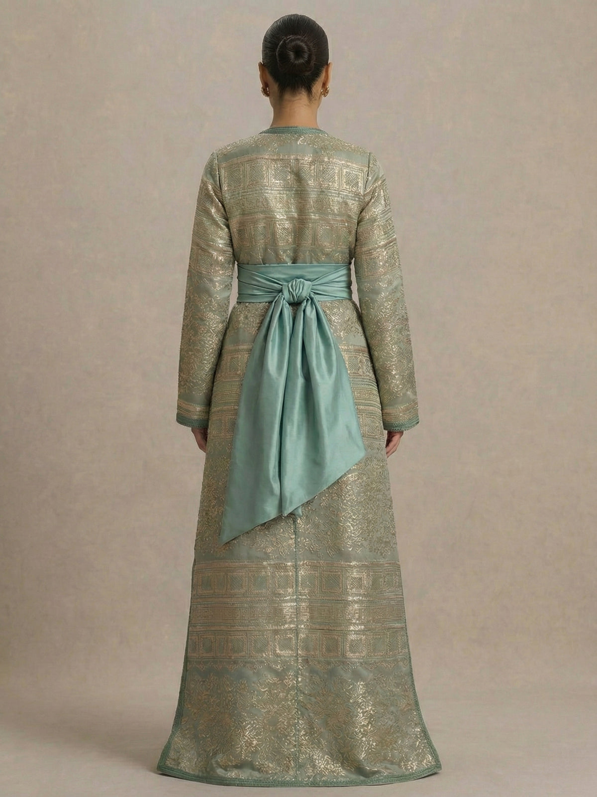 Caftan en Brocard - Caftania Paris