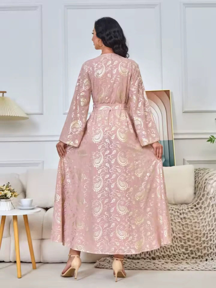 Ceinture assortie offerte avec ce caftan