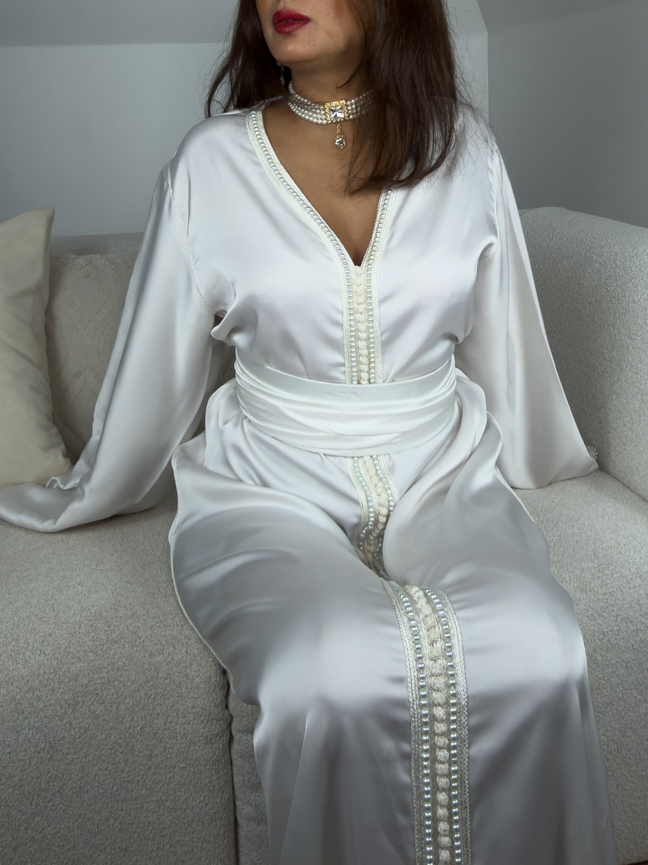 Caftan Marocain Simple | Caftania Paris