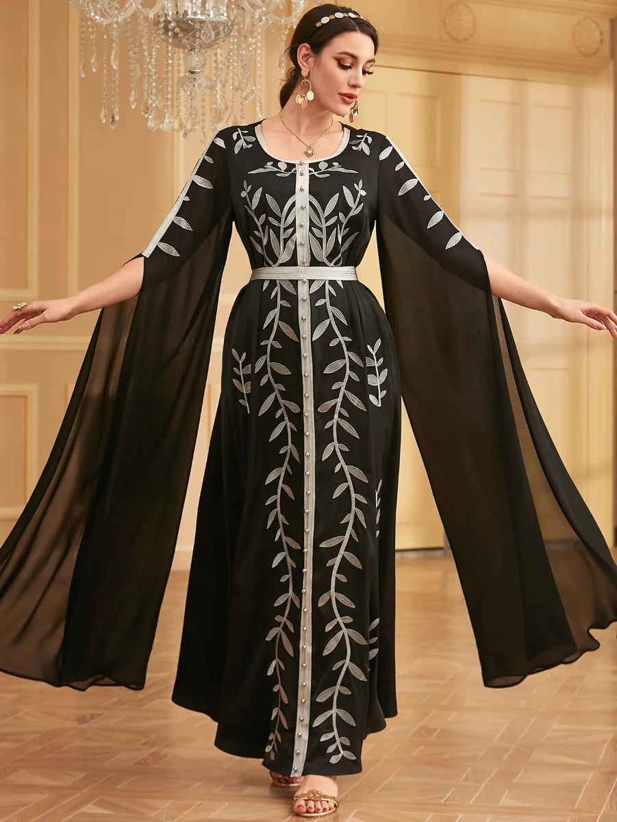 Ceinture assortie offerte avec ce caftan