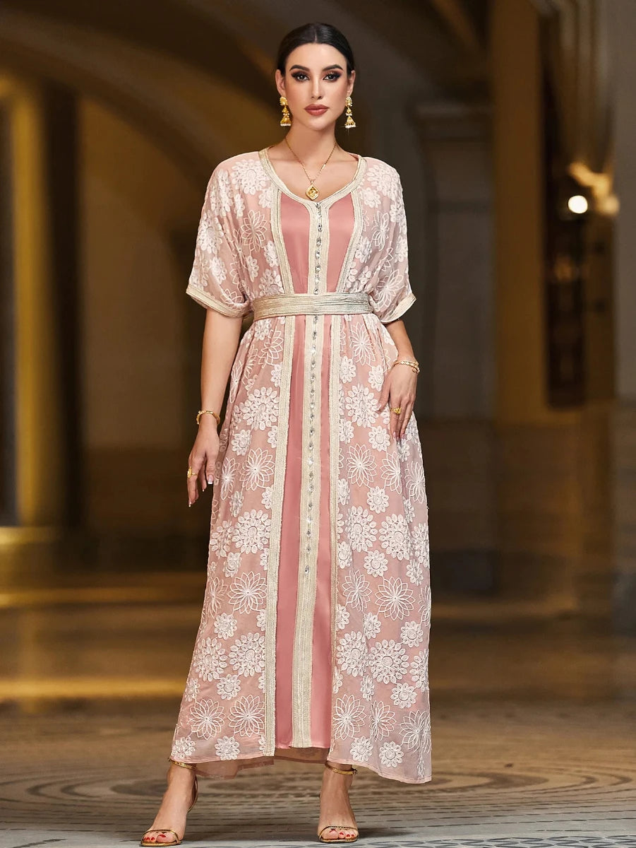 satin kaftan dress Silk Satin Caftan