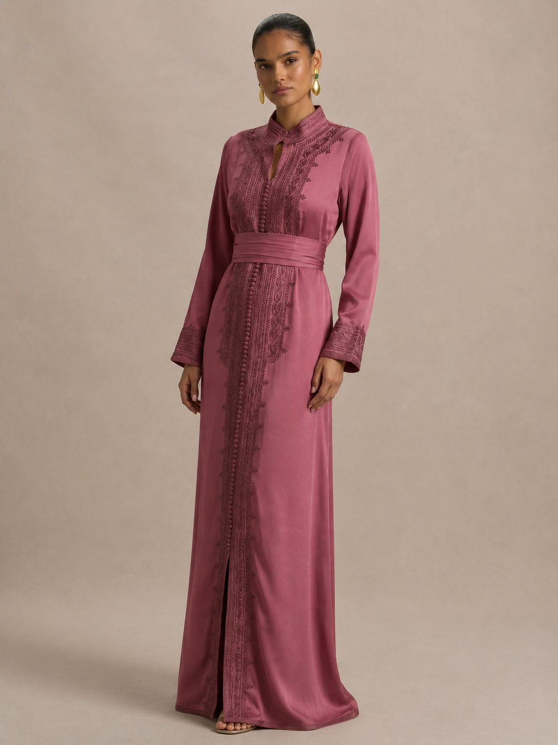 Caftan Marocain Rose