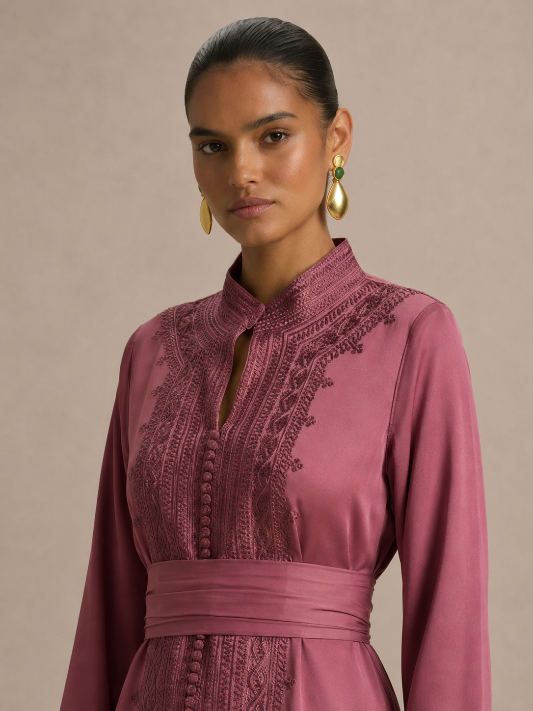 Caftan Marocain Rose