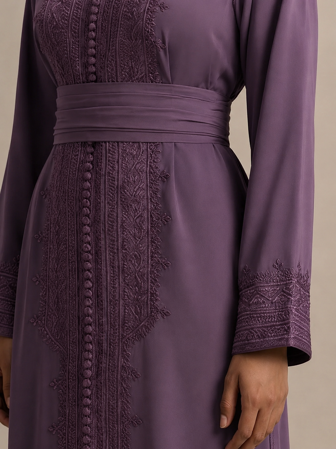Caftan Violet Clair