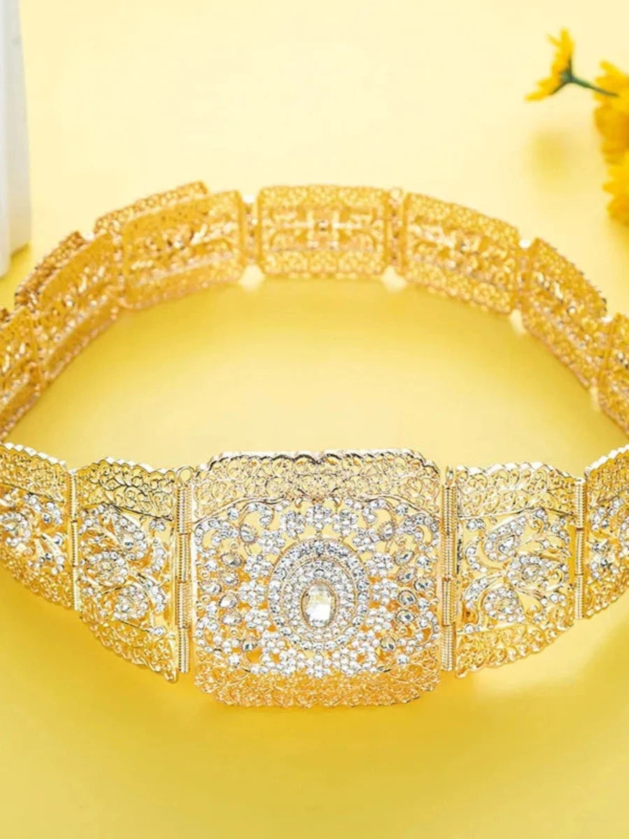 Ceinture assortie offerte avec ce caftan