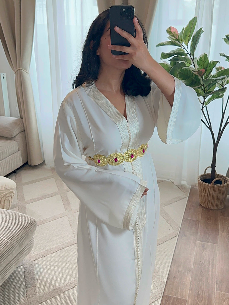 Ceinture Caftan Doré - Caftania Paris