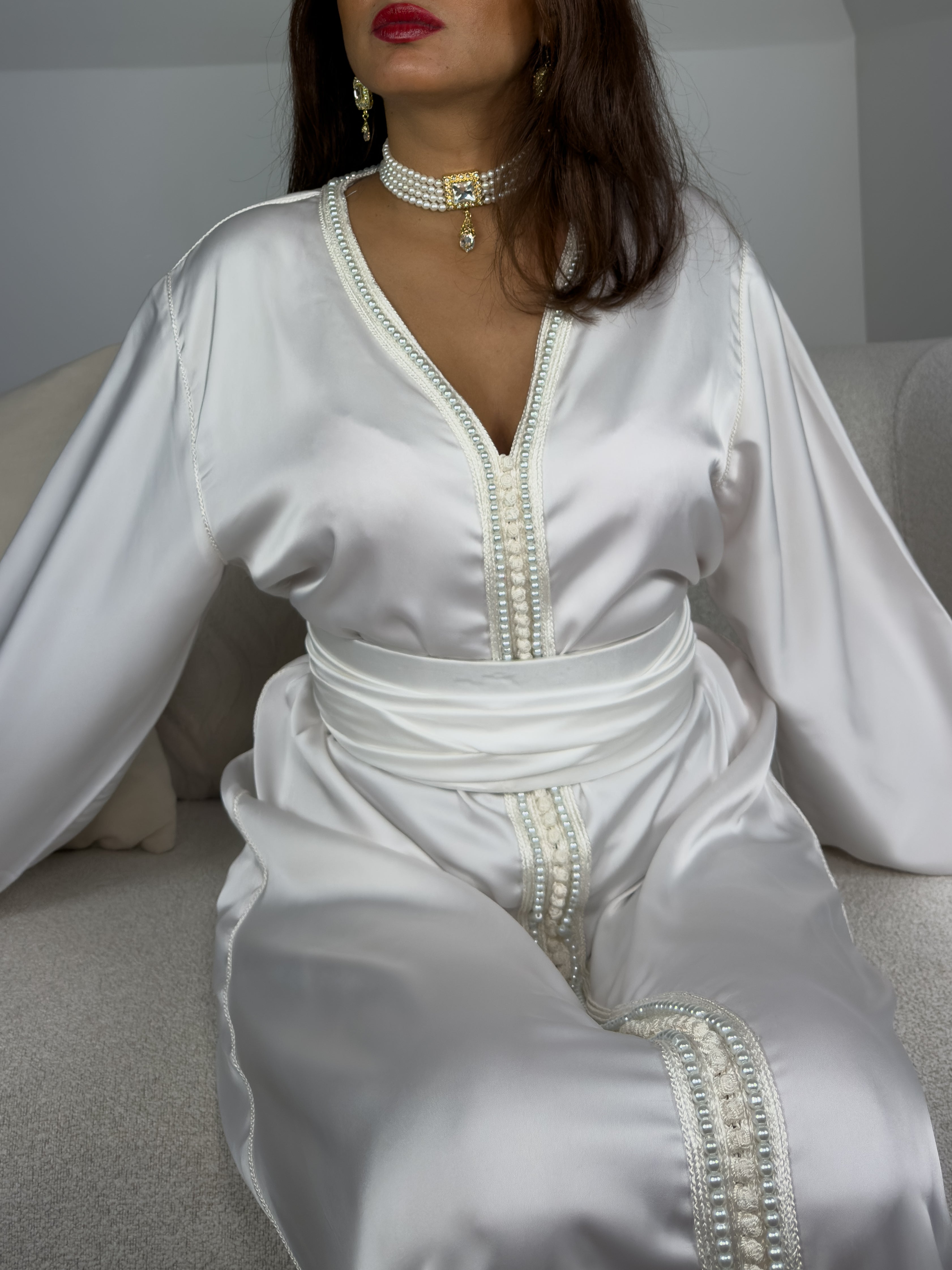 Caftan Marocain Simple | Caftania Paris