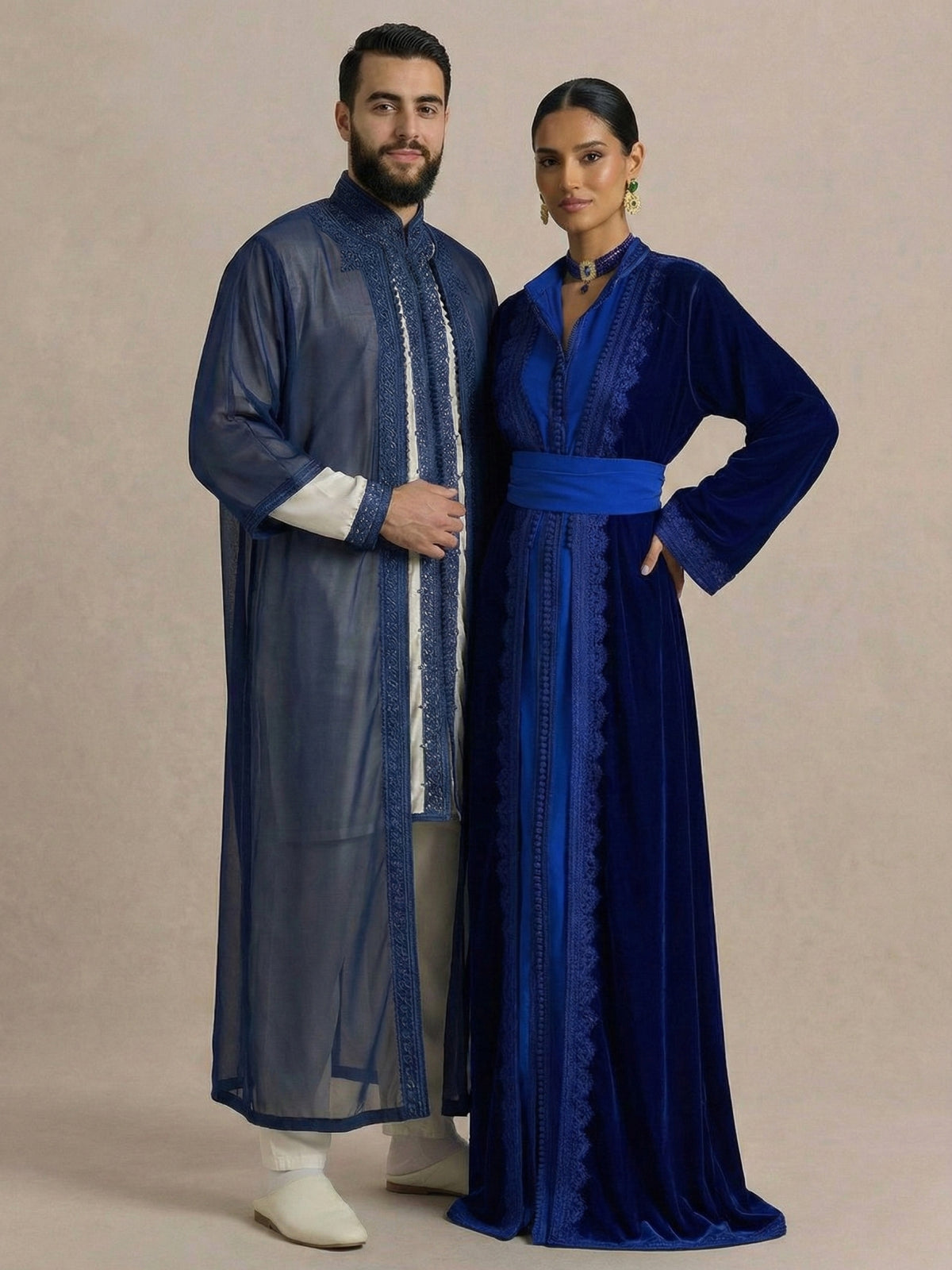 Caftan Velour - Caftania Paris