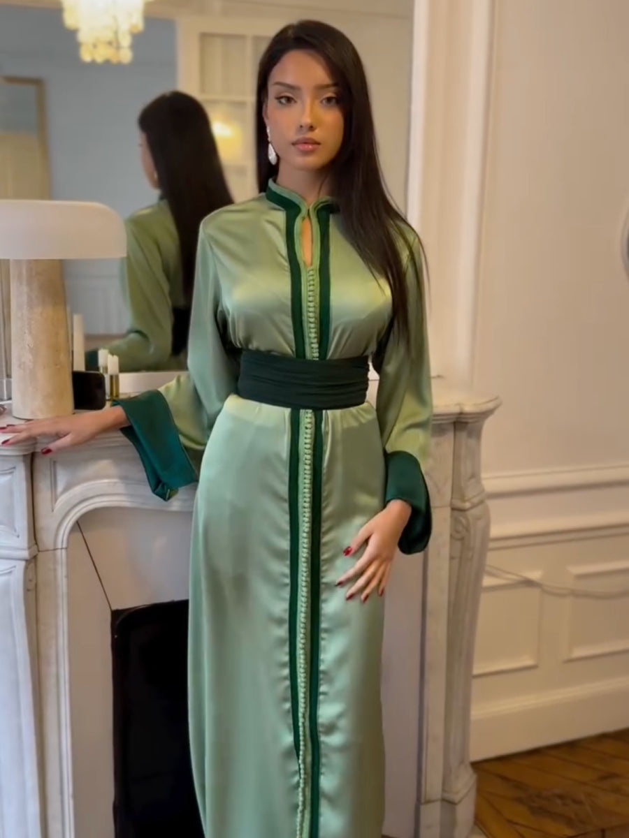 Caftan Satin - Caftania Paris