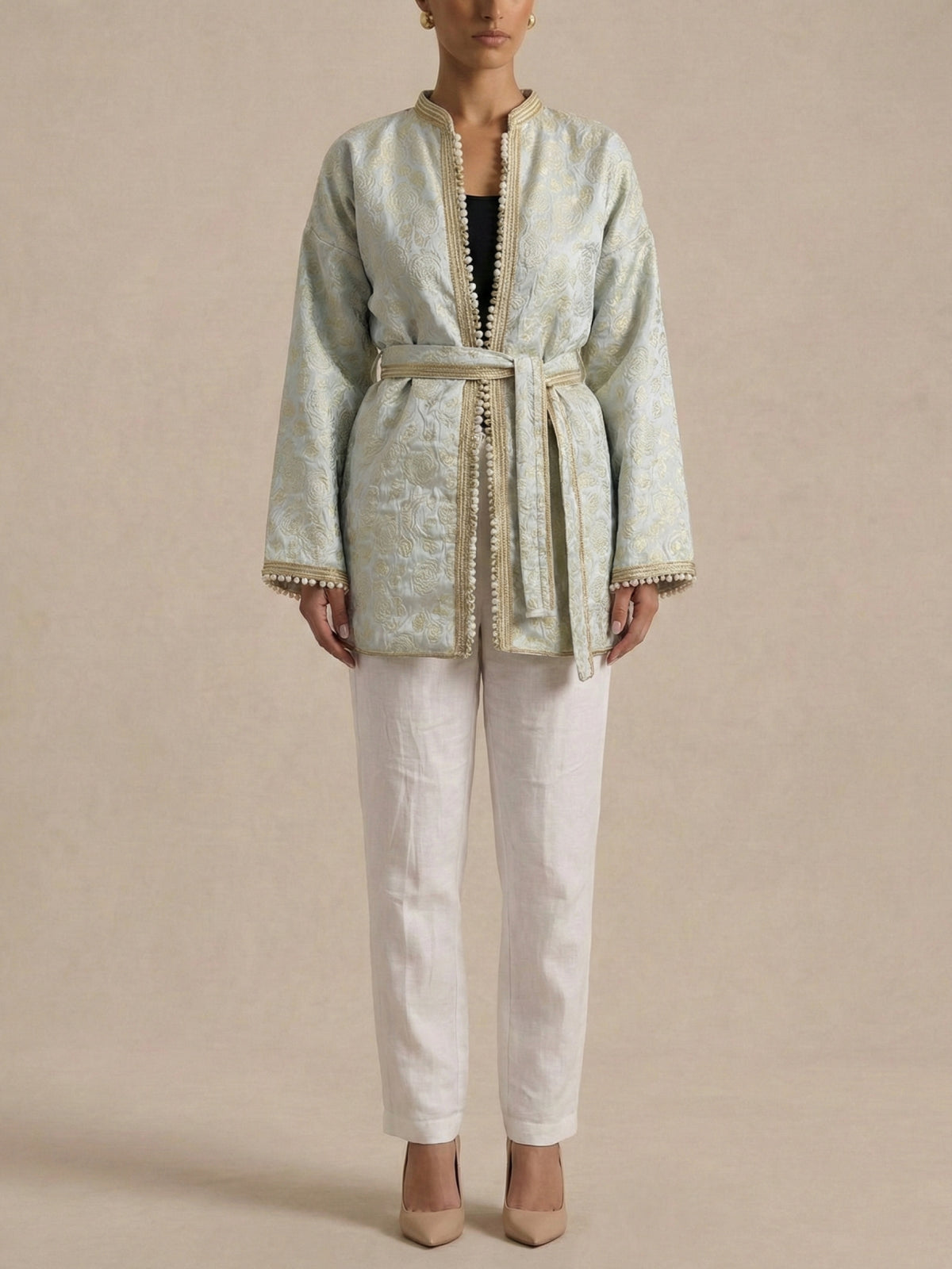 Jabador Marocain Femme (Veste uniquement) - Caftania Paris