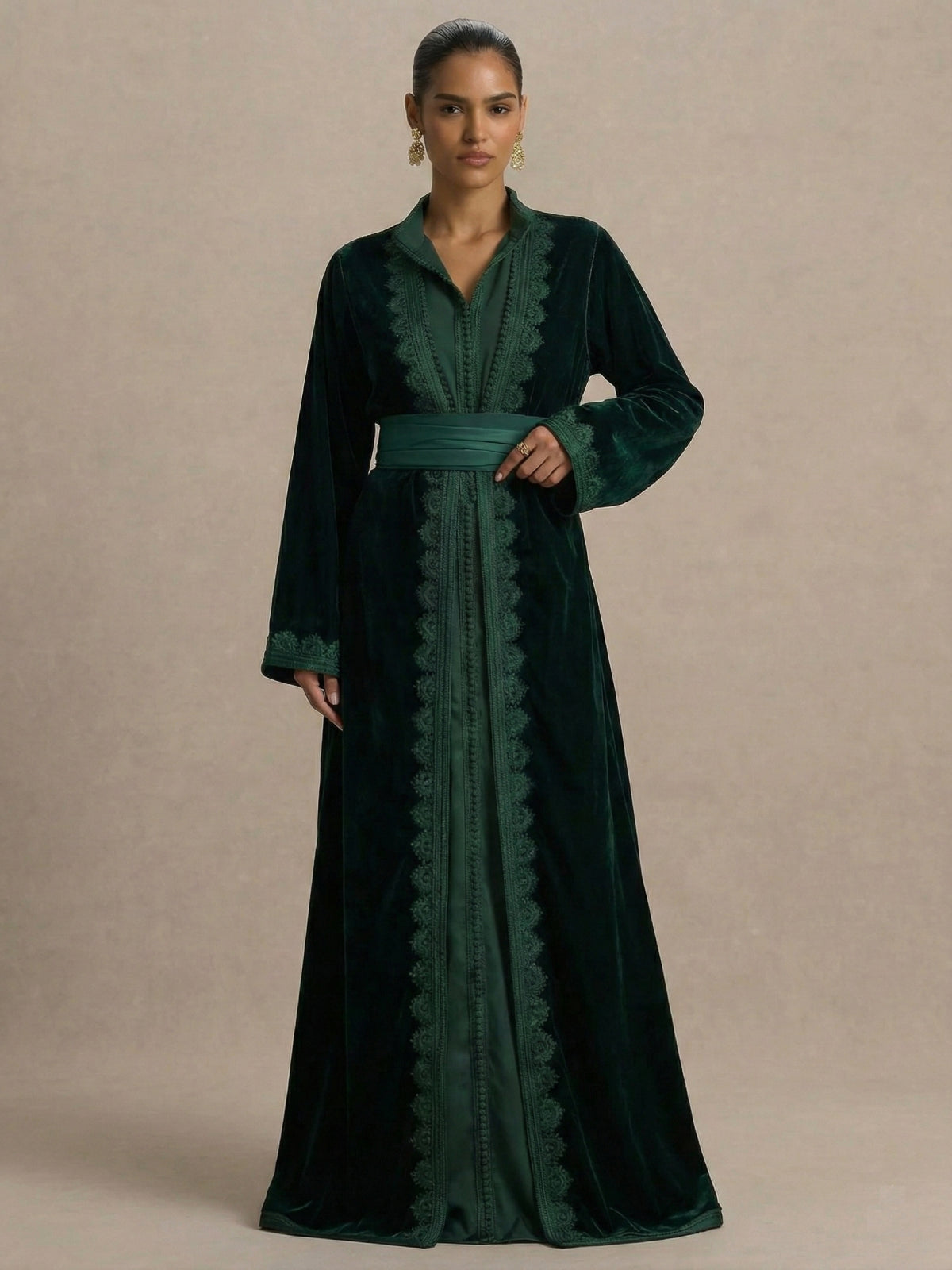 Takchita Vert - Caftania Paris