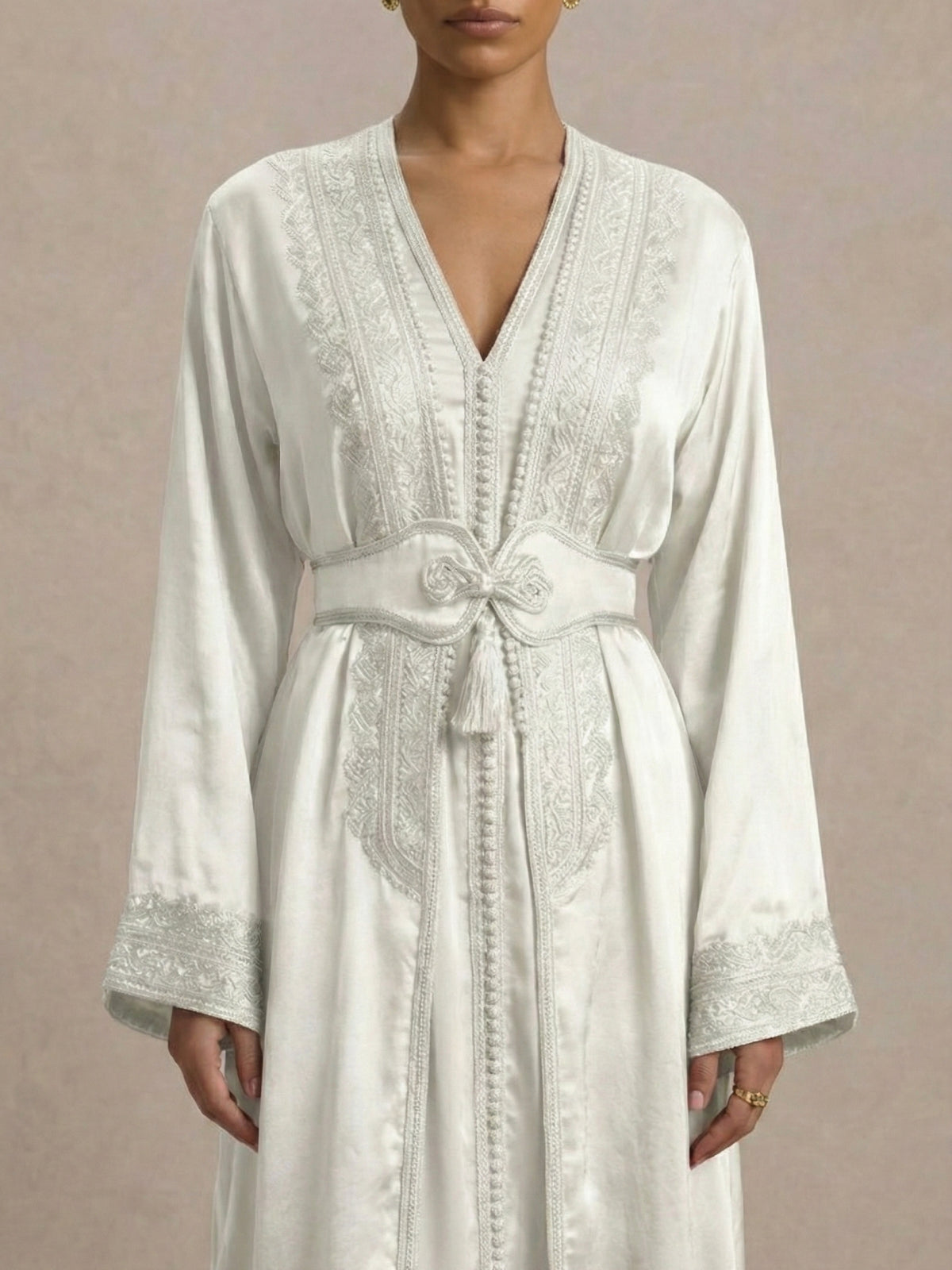 Caftan Blanc Mariée - Caftania Paris
