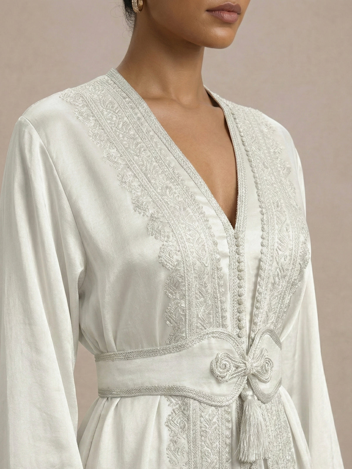 Caftan Blanc Mariée - Caftania Paris